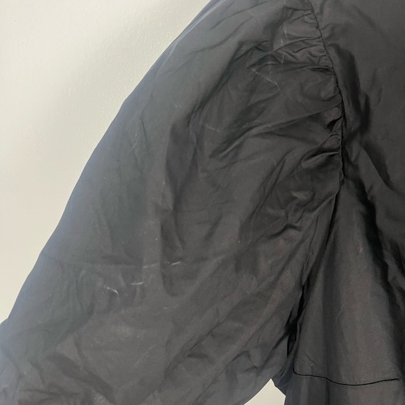 new Anthropologie English Factory Plus Puff-Sleeve Mini Dress black size 1X - Picture 10 of 10